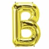 34 inç Folyo Balon34 inç Gold B Harfi Folyo Balon 