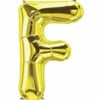 34 inç Folyo Balon34 inç Gold F Harfi Folyo Balon 