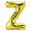 34 inç Folyo Balon34 inç Gold Z Harfi Folyo Balon 