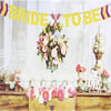 Bride ÜrünleriBride To Be Gold Banner