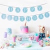 Dekor SüslerHappy Birthday Mavi Banner
