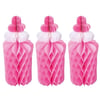 Dekor SüslerKağıt Süs Biberon Pembe 30 cm