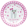 Diş BuğdayıDiş Buğdayı Pembe Tabak 22cm