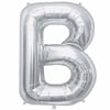 Folyo Balonlar40 İnç Gümüş Balon B