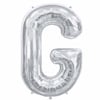 Folyo Balonlar40 İnç Gümüş Balon G