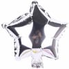 Folyo BalonlarGümüş Yıldız Folyo Balon 45cm 50'li