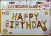 Folyo BalonlarHappy Birthday Papatya Harf Set 16inç