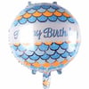 Karakterli BalonlarHappy Birthday Mavi Folyo Balon