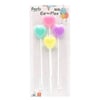 Mum Ve MeşaleMum Kalpli Makaron Renkli 12pk