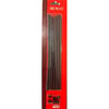 Mum Ve MeşaleSiyah 20 cm 7'li Mum 10 Paket