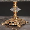 SunumlukArya Ayaklı Sunum Tabağı 19 cm - Gold