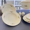 12 Kişilik Porselen Yemek TakımlarıBernadotte Czech Republic Garden 77 Parça Yemek Takımı Gold