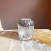AksesuarBlurred Cam Dekoratif Vazo Küçük Boy - Silver