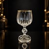 Kahve Yanı BardaklarıButik 6 Lı Kahve Yanı Bardağı Işık Gold