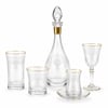 Bardak SetleriButik Kristal 61 Parça Bardak Seti Gold