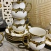 Creamy 6 Kişilik Fincan Takımı - Gold
