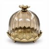 Sunum TabaklarıFiore Kek Fanus Gold 20 cm