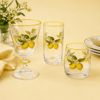 Bardak SetleriGarden 18 Parça Bardak Takımı Limon Desenli