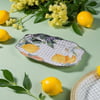 SunumlukJoy Carmen Lemons Kayık Tabak 25 cm