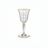 Bardak SetleriKafes Kristal 61 Parça Bardak Seti Gold