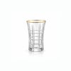 Bardak SetleriKafes Kristal 61 Parça Bardak Seti Gold