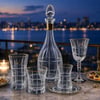 Bardak SetleriKafes Kristal 61 Parça Bardak Seti Gold