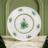 12 Kişilik Porselen Yemek TakımlarıLeonarte Casa Çekoslovak Green 57 Parça Yemek Takımı Gold
