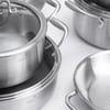 Tencere SetleriMaxx Doria Steel Castor 10 Parça Tencere Takımı