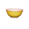 SunumlukMikasa Glazed Kase Sarı Çiçek Desen KCBOWL30