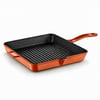 Tencere ve TavalarOlika Iron Kare Izgara Tava 30 cm - Turuncu