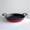 Tekli Tencere & TavaOlika Iron Sahan 22 cm - Kırmızı