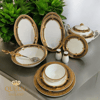 12 Kişilik Yemek TakımıQueen's of England Finery Black 61 Parça 12 Kişilik Porselen Yemek Takımı