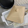 Fırın KabıRossallini Life Dikdörtgen Kapaklı Fırın Kabı 33x23 cm - Bej