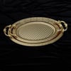 TepsiRossi Oval 2li Tepsi Seti - Altın