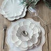 6 Kişilik Yemek TakımıRoyking Daisy 24 Parça 6 Kişilik Porselen Yemek Takımı - Silver