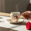 Fincan TakımlarıRoyking Rose Curved 6 Lı Kahve Fincan Takımı