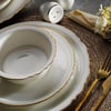 12 Kişilik Yemek TakımıRumi 60 Parça 12 Kişilik Yemek Takımı Gold