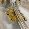 SunumlukSuntoza Dikdörtgen Isıtıcılı Servis Seti 3,4 Litre - Gold