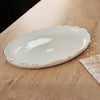 SunumlukVeronica Yaldızlı Oval Sunum Tabağı - Büyük Boy