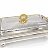 Servis & Sunum ÜrünleriWinterbach Calista Isıtıcılı Dikdörtgen Büyük Sunumluk Silver Gold