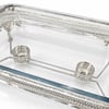 Servis & Sunum ÜrünleriWinterbach Calista Isıtıcılı Dikdörtgen Büyük Sunumluk Silver Gold