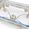 Servis & Sunum ÜrünleriWinterbach Calista Isıtıcılı Dikdörtgen Küçük Sunumluk Silver Gold 