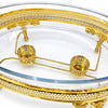 Servis & Sunum ÜrünleriWinterbach Calista Isıtıcılı Oval Büyük Sunumluk Gold
