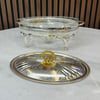 SunumlukWinterbach Calista Isıtıcılı Oval Orta Sunumluk Silver Gold