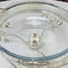 SunumlukWinterbach Calista Isıtıcılı Yuvarlak Sunumluk Silver Gold