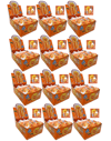 Chupa Chups Fızzy Portakal Aromalı Lolipop Şekerleme 15 GR X 25 Adet X 12 Adet