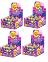 Chupa Chups Vişne, Kola, Çilek, Elma, Karpuz Aromalı Sakızlı Lolipop Şekerleme 12 GR X 50 Adet X 4 Adet