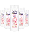 Clear Women Kepeğe Karşı Etkili Şampuan Yumuşak Ve Parlak 350 ML * 5 Adet