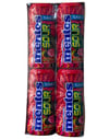 Mentos Sour Çilek Aromalı Şekersiz Tatlandırıcılı Ekşi Draje Sakız 30 GR X 12 Adet