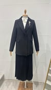 AYNAZ 140226 BROŞLU BLAZER
